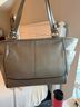 Coach Gray Leather Shoulder Bag One size - photo 14