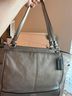 Coach Gray Leather Shoulder Bag One size - photo 15