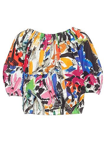 MARNI Marni 2020 Cotton Brushstroke Top (view 1)