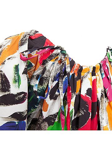 MARNI Marni 2020 Cotton Brushstroke Top (view 2)