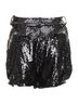 Alexandre Vauthier 100% Cotton Black Alexandre Vauthier Sequin Bubble Shorts Size XS - photo 5