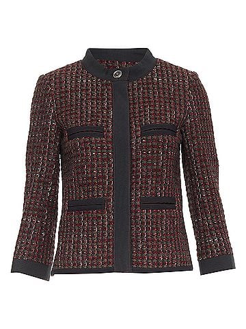 Chanel Chanel 2015 Wool Tweed 4 Pocket Jacket (view 1)