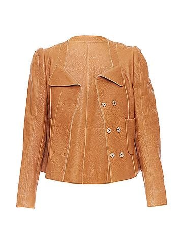 Carven Carven Leather Square Neck Jacket (view 1)