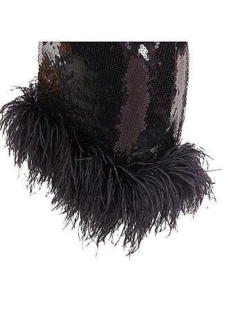 Alexandre Vauthier Alexandre Vauthier Sequin Feather Mini Dress (view 2)