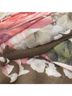 Givenchy 100% Wool Pink Givenchy Wool Silk Rose Print Scarf One size - photo 7