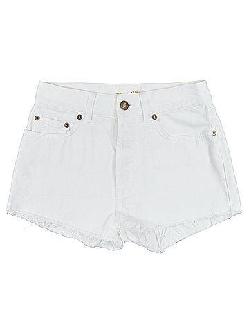 Saint Laurent Saint Laurent 2016 Cotton Denim Shorts (view 1)