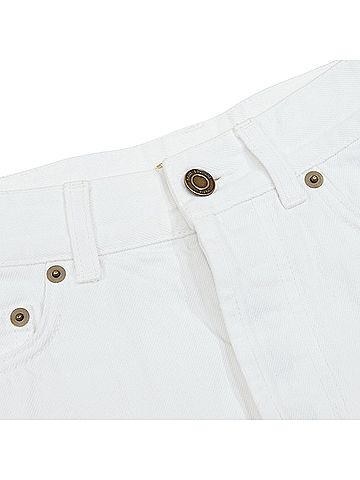 Saint Laurent Saint Laurent 2016 Cotton Denim Shorts (view 2)