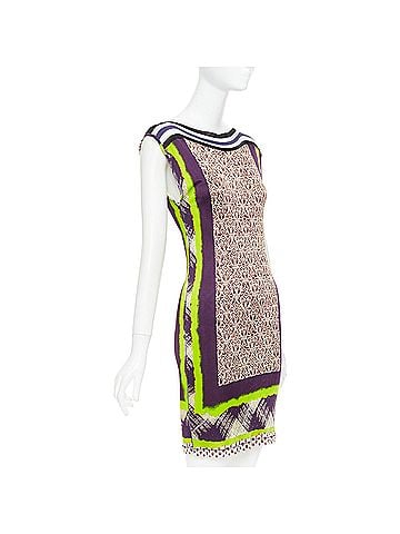 Jean Paul Gaultier Jean Paul Gaultier Scarf Print Dress (view 1)