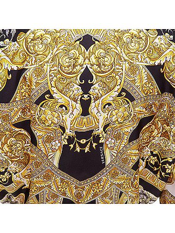 Versace Versace Silk Barocco Chain Bomber (view 2)
