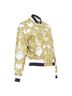 Versace 100% Silk White Versace Silk Barocco Chain Bomber Size 4 - photo 4