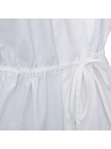 Alaïa Alaia Drawstring Halter Shirt Top (view 2)