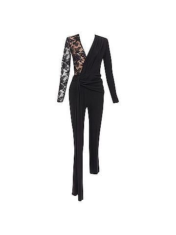 Givenchy Givenchy Silk Cotton Lace Jumpsuit (view 1)