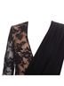 Givenchy 100% Silk Black Givenchy Silk Cotton Lace Jumpsuit Size 4 - photo 2