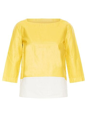 MARNI Marni 2014 Lambskin Leather Top (view 1)