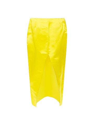 Prada Prada 2022 Satin Split High Waist Skirt (view 1)