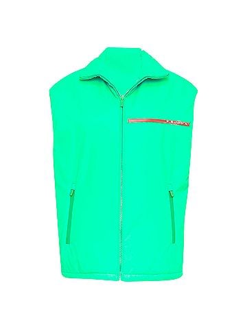 Prada Prada Linea Rossa Nylon Puffer Vest (view 1)