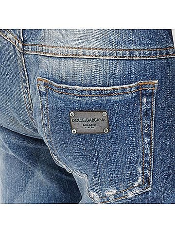 Dolce & Gabbana Dolce Gabbana Distressed Denim Jeans (view 2)