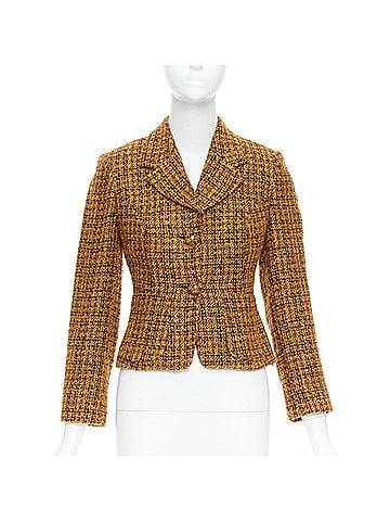 Versace Versace Jeans Couture Tweed Medusa Jacket (view 1)