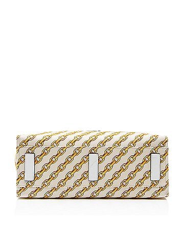 Versace Versace Chain Link Canvas La Medusa Large Tote (view 2)