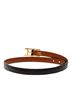 Hermès 100% Leather Black Box Calf Quentin Reversible Belt One size - photo 3