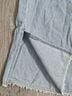 Pol 100% Cotton Stripes Blue Casual Pants Size L - photo 9