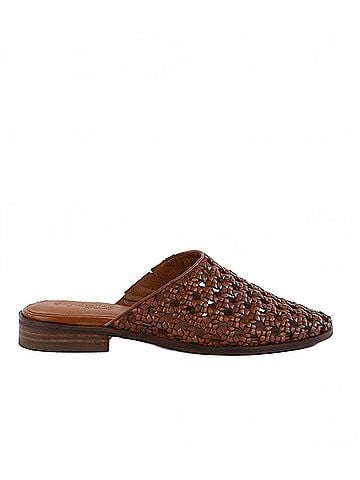 Seychelles Women's Meet Me Half Way Woven Leather Mules in Tan (view 1)