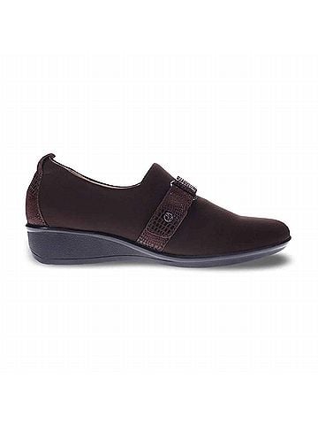 Revere Women's Genoa Stretch Loafer in Espresso (view 1)