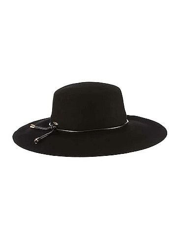 Dorfman Pacific Women's Adelle Boater Hat in Slate (view 1)