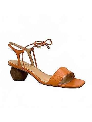 Bruno Menegatti Women's Annette Leather Sandal in Orange (view 1)