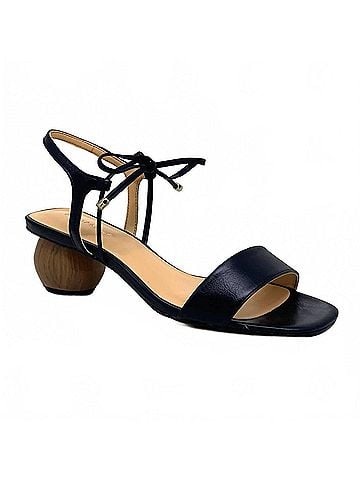 Bruno Menegatti Women's Annette Leather Sandal in Black (view 1)