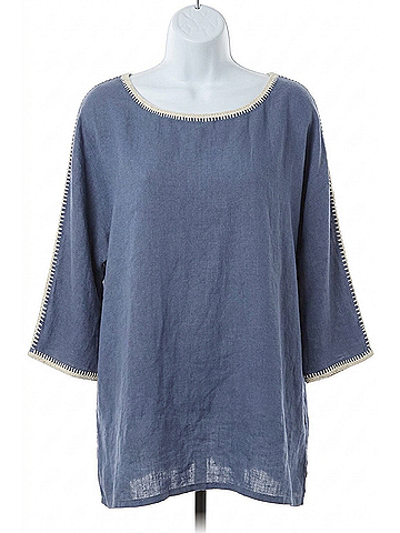 Hatch Women'S The Luna Top in Blue (view 1)