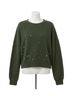 Chaser Green Splatter Paint Ombr?© Pullover in Forest Night Size L - photo 1