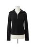 Chaser Black Zip Up Mock Neck Long Sleeve Pullover in True Black Size XS - photo 1