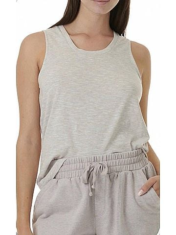 Splendid Slub Jersey Tank in Botanical Lavender (view 2)