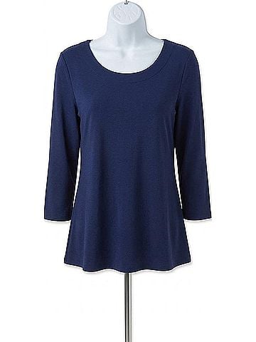 Habitat Core Travel Everybody Shirt in Navy (view 1)
