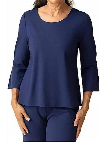 Habitat Core Travel Everybody Shirt in Navy (view 2)