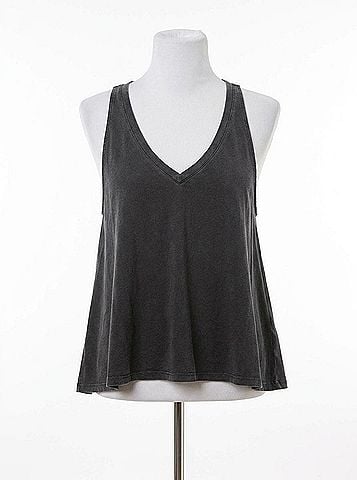 Chaser Carmel Tank Top in Licorice (view 1)