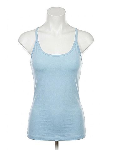 Angel Bra-Friendly Tank Top in Skyblue (view 1)