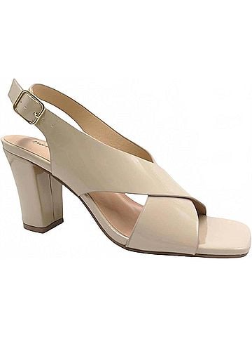 Pierre Dumas Women's Ariana-8 Block Heel in Nude (view 1)