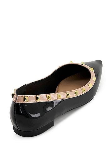 Andrea Women's Studded Flat Shoes (view 2)