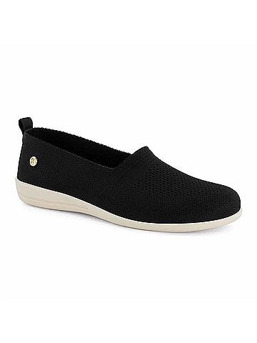 Andrea Women's Classic Loafer in Black (view 1)