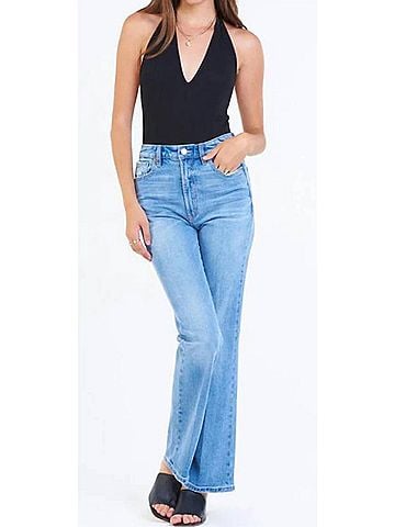 Dear John Paris Bootcut Jean in Costa Blue (view 2)
