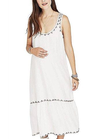 Hatch Maternity The Edie Dress in White Floral (view 2)