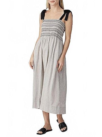 Hatch Margaux Maternity Dress in Ivory/Black (view 2)