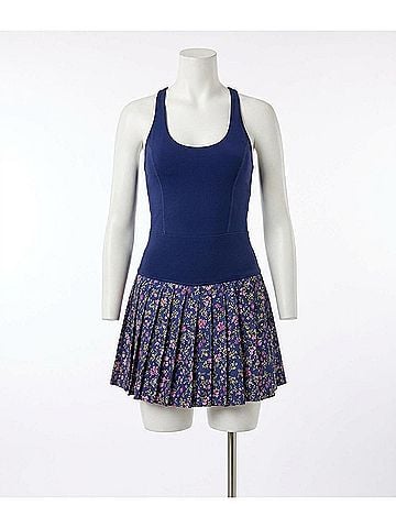 TCEC Racquet Club Athletic Dress in Blue (view 1)