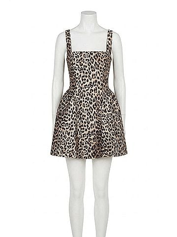 Astr Claudie Dress in Leopard Print (view 1)