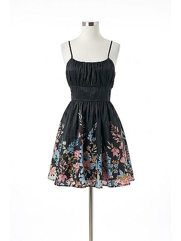 Flying Tomato Midnight Wildflower Dress in Black (view 1)