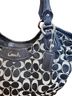 Coach Print Black Gray Shoulder Bag One size - photo 2
