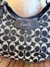 Coach Print Black Gray Shoulder Bag One size - photo 4