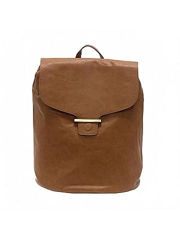 Joy Susan Women's Rhetta Bar Backpack in Tan (view 1)